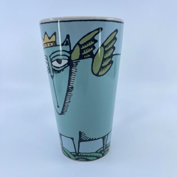 ursula dodge bad cat collection "heaven" tall mug 15oz - Picture 2 of 6